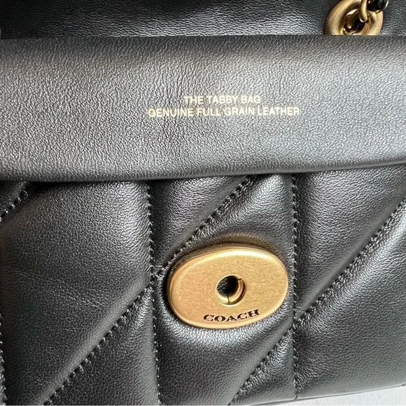 NWT Coach Tabby Shoulder Bag 20 With Quilting - Picture 9 of 12